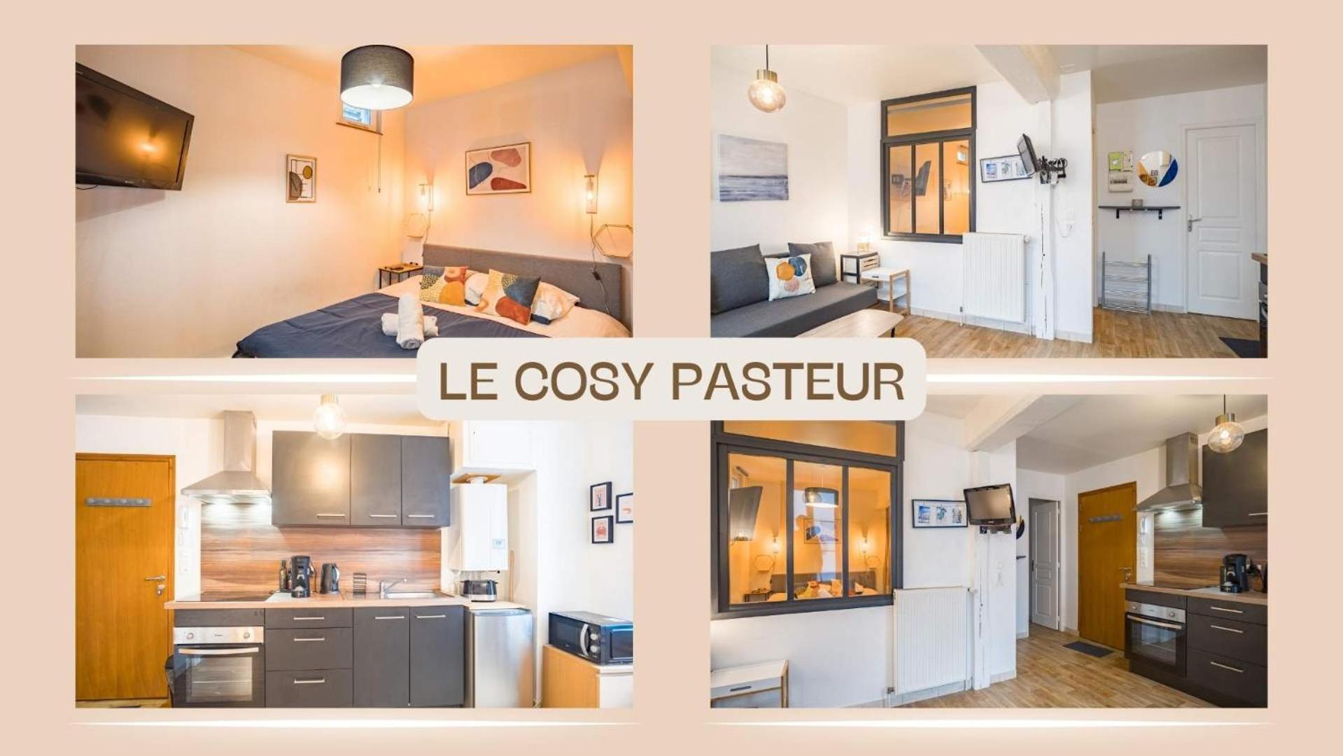 Апартаменты Le Cosy Pasteur 5 Min Hypercentre Parking Public Gratuit A Proximite Труа Экстерьер фото